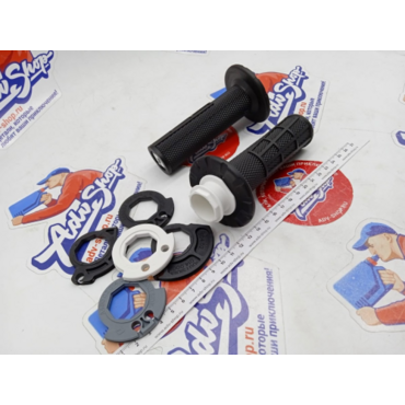 KTM грипсы / ручки руля черные ( закрытый торец ) SX 23-> / EXC 24-> ( A46002921000C1 ) - миниатюра 4