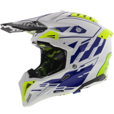 Шлем AIROH AVIATOR 3 Rampage Blue Gloss (Глянцевый) - миниатюра 10