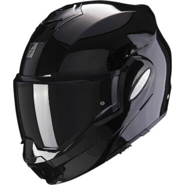 Scorpion Exo Мотошлем Exo Tech Evo Solid Черный - миниатюра 2