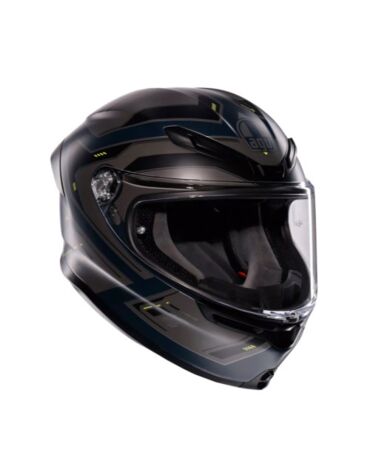 AGV Шлем K6 S Enhance Matt Grey Yellow Fluo