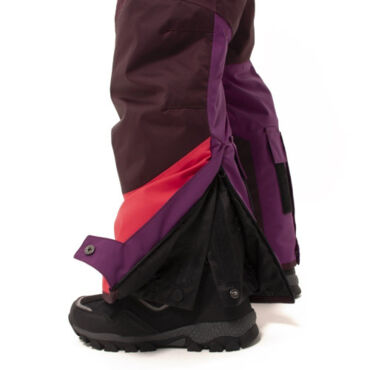 Dragonfly Зимний утепленный комбинезон DF Junior Gravity Purple - Brown 2023 - миниатюра 9