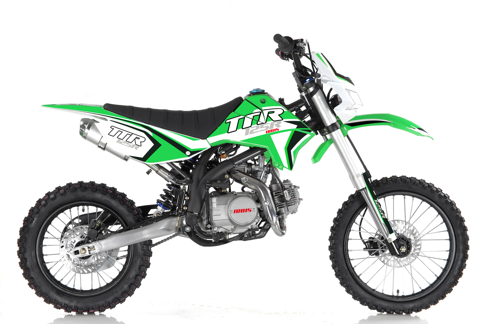 Мотоцикл IRBIS TTR 125R зеленый - фото 2