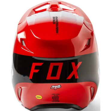 FOX Мотошлем V1 Toxsyk Helmet Flow Red - миниатюра 4