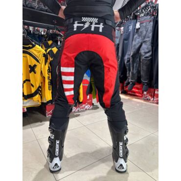 Fasthouse Брюки Grindhouse Pant Red Black - миниатюра 6