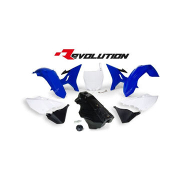 Рестайлинговый комплект пластика Yamaha YZ125 250 (2002 2021) Revolution, цвет OEM (бело синий) - миниатюра 1