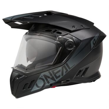 Oneal Шлем кроссовый со стеклом Sierra RS черный матовый - миниатюра 5