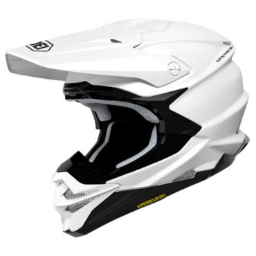 SHOEI Мотошлем VFX WR 06 PLAIN белый - миниатюра 6