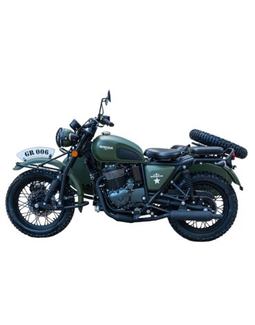 Мотоцикл с коляской GROZA DEFENDER 500 (4T EFI) (2023 г.) с ПТС