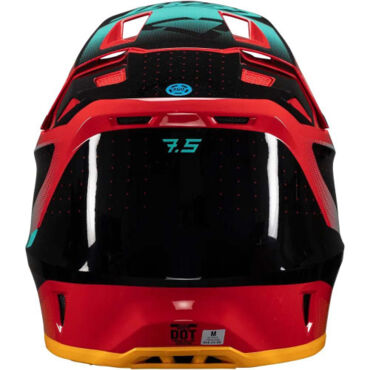 Шлем кроссовый Leatt 7.5 V25 red с очками - миниатюра 3