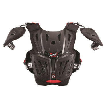 Защита панцирь подростковый LEATT 4.5 PRO JUNIOR, Черный красный - миниатюра 2