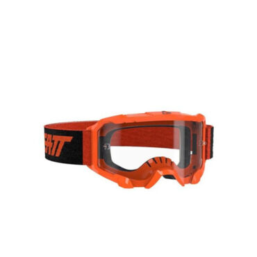 Маска кросс Leatt Velocity 4.5 Neon Orange Clear 83% - миниатюра 1