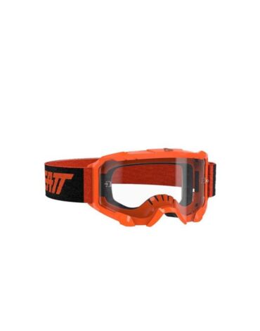 Маска кросс Leatt Velocity 4.5 Neon Orange Clear 83%