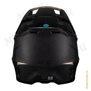 Кроссовый шлем 9.5 Carbon V25 - Черный - миниатюра 2