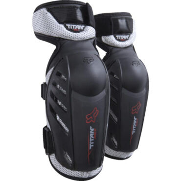 Налокотники подростковые Fox Titan Race Elbow Youth Guard, Black - миниатюра 1