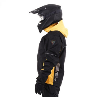 Dragonfly  Мембранная куртка Quad Pro Black - Yellow 2023 - миниатюра 11