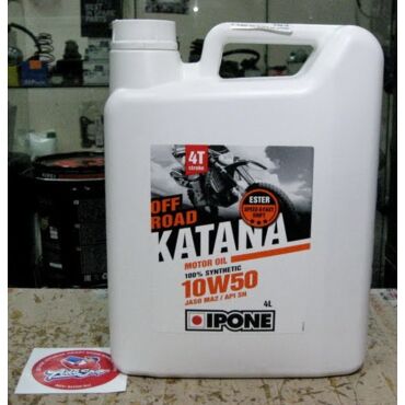 IPONE 4T OFF ROAD KATANA 10W50 4L моторное (55763) - миниатюра 1