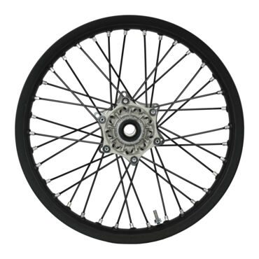Задний обод в сборе Beta RR 125 2T 21 26 - Черный - миниатюра 3