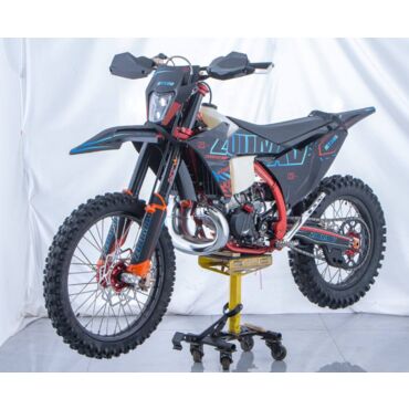 Кроссовый мотоцикл Zuumav K9 MT300 2T 21 18 чёрно красный - миниатюра 1