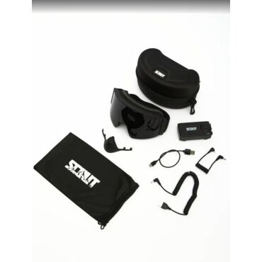 Scout Очки HB 20A с подогревом Vision X Heated Goggles Black, Black lens - миниатюра 9