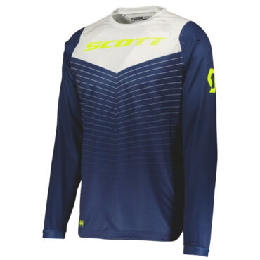 Scott Джерси 350 Dirt Evo blue grey - миниатюра 3
