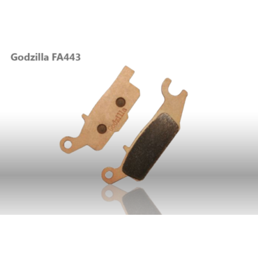 Комлект усиленных колодок Godzilla Yamaha Grizzly FA443 левого суппорта - миниатюра 1