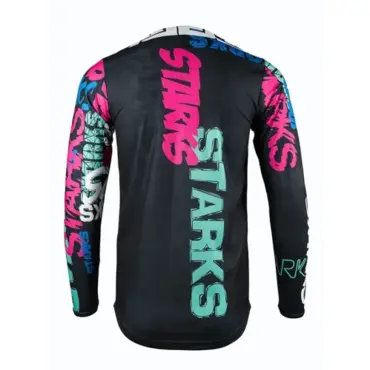 Джерси детское Starks Base Cross kids розовый бирюза - миниатюра 1