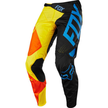 Штаны кроссовые 360 Preme Youth Pant, цвет Черный/Желтый, размер YS - миниатюра 1