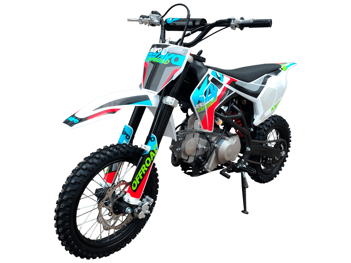 Питбайк KAYO M125EM 14 12 (механ. сцепл., эл. стартер 2026 г.) - фото 2