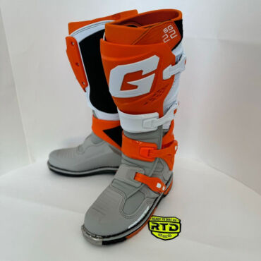 Мотоботы GAERNE SG 22 Orange White Grey - миниатюра 9