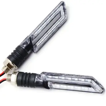 Поворотники LED CH 1033 светодиодные черные - миниатюра 2