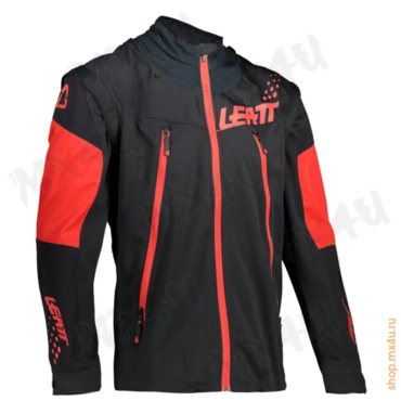 Мотокуртка Moto 4.5 Lite Jacket черно красная - миниатюра 2