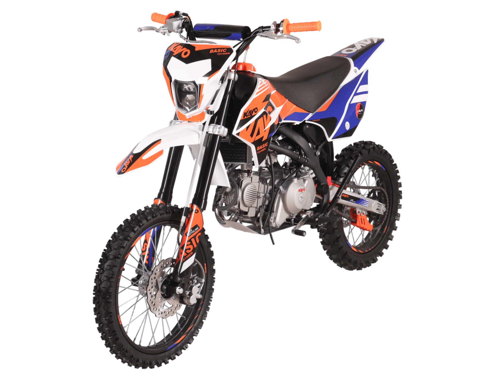 Питбайк Kayo Basic YX140EM 17 14 KRZ (механ. сцепл., эл.стартер 2026 г.) - фото 4