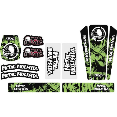 Набор наклеек Trim Kit FX под мотоциклы Kawasaki - фото 1