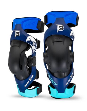 Наколенники POD K4 2.0 Danger Boy, blue (XS S, Взрослая )