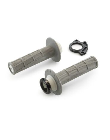 Грипсы серые Lock On KTM 50SX 21- / Husqvarna TC50 21- / GasGas MC50 21-