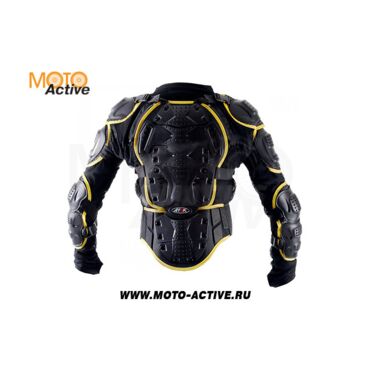 Черепаха защитная ATAKI SC P114 черная Hi Viz желтая - миниатюра 7