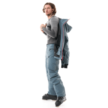Dragonfly Куртка горнолыжная утепленная Gravity Man Grey Red 2025 - миниатюра 10