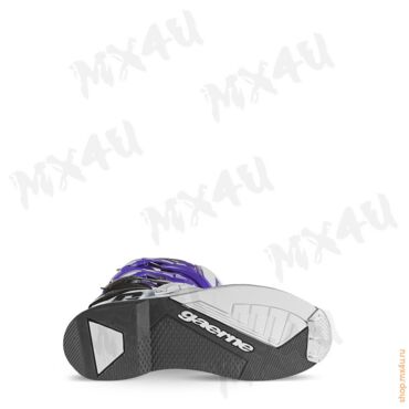 Мотоботы SG12 Purple Black White Limited Edition - миниатюра 5
