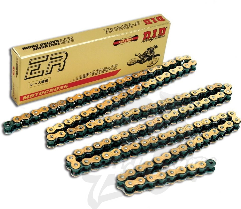 DID цепь 428 NZ GB 130 звеньев золотая (DID428NZGBx130)