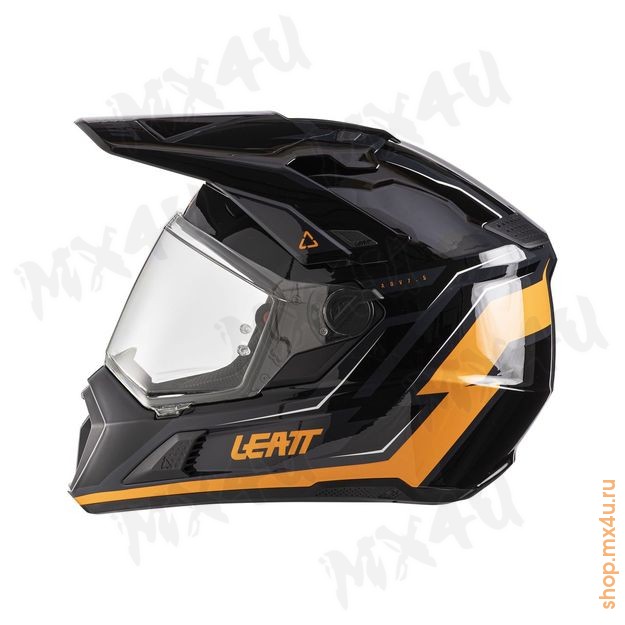 Кроссовый шлем ADV 7.5 Black Orange V26 - фото 6