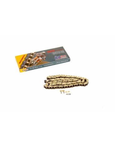 CZ Цепь приводная усиленная 420 MX Gold - 130 65 SX / TC ( 420MX 130 )