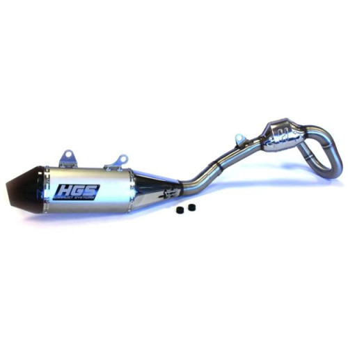 Выхлопная система в сборе HGS KTM SX F250 HVA FC250 GasGas VC250F "2023 24 Grey Carbon