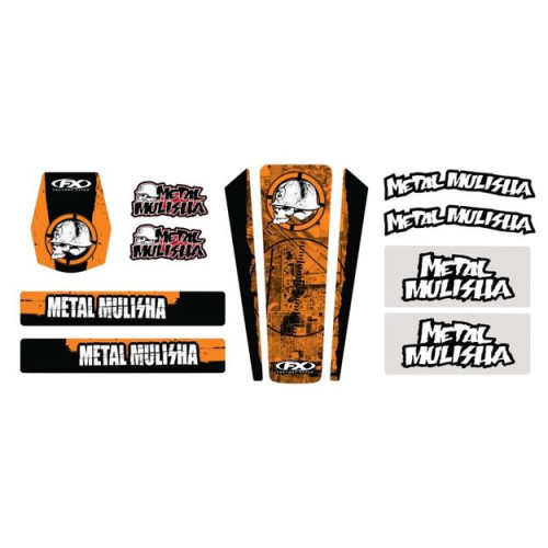 Набор наклеек Trim Kit FX 2014 Metal Mulisha Universal под мотоциклы KTM - фото 1
