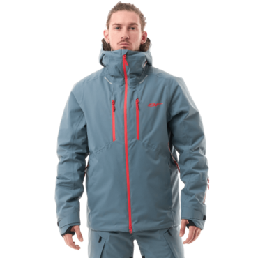 Dragonfly Куртка горнолыжная утепленная Gravity Man Grey Red 2025 - миниатюра 11