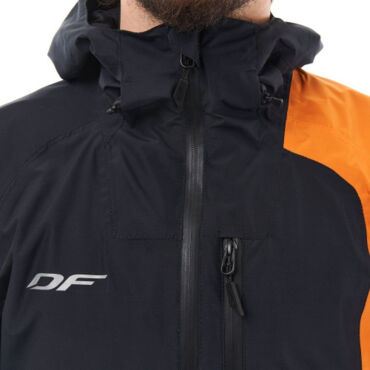 Dragonfly Куртка TEAM 2.0 Black - Orange 2023 - миниатюра 11