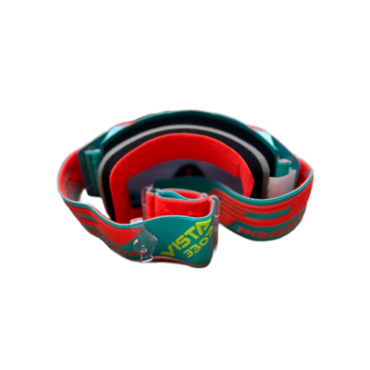 Маска кросс Progrip Vista 3303 383 FL линза 3349 ORANGE BILLIARD GREEN ORANGE   прозрачная линза - миниатюра 1