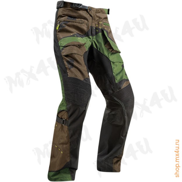 Штаны Thor S9 Terrain Camo Over The Boot Зеленый Комуфляж