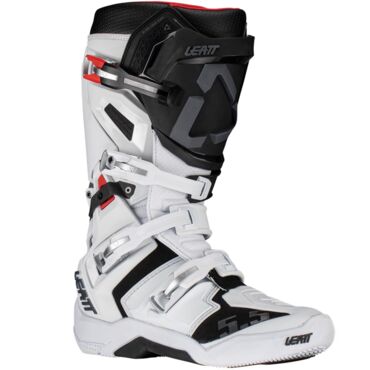 Мотоботы Leatt 5.5 FlexLock Enduro Boot White - миниатюра 2