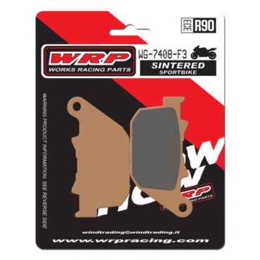 Тормозные колодки WRP WG 7408 F3 (LMP408 SR / FDB2180 / FA387) - миниатюра 1