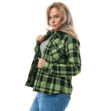 Dragonfly Моторубашка Streetfighter Woman Green с защитой 2025 - миниатюра 16